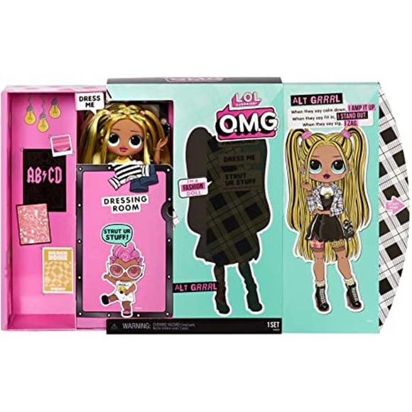 L.O.L. Surprise! O.M.G. Alt Grrrl Fashion Doll with 20 Surprises - Picture 2 of 4